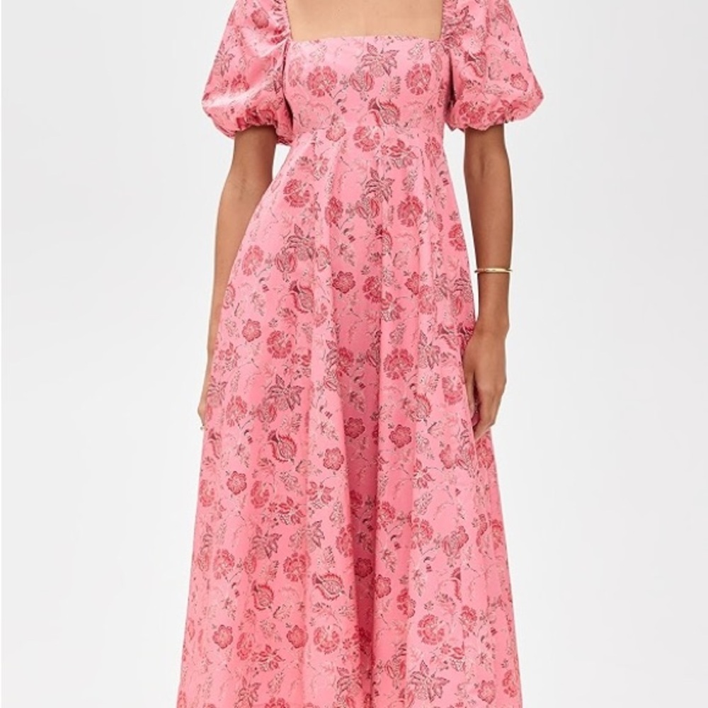 Hill House Pink Floral Matilda Maxi Dress